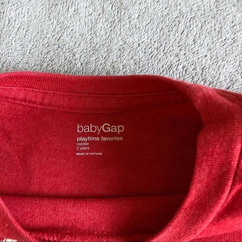 Baby Gap Soccer Just For Kicks Long Sleeve T-Shirt